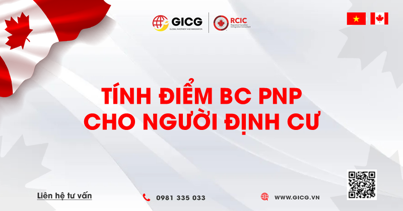 Tính điểm BC PNP cho người định cư