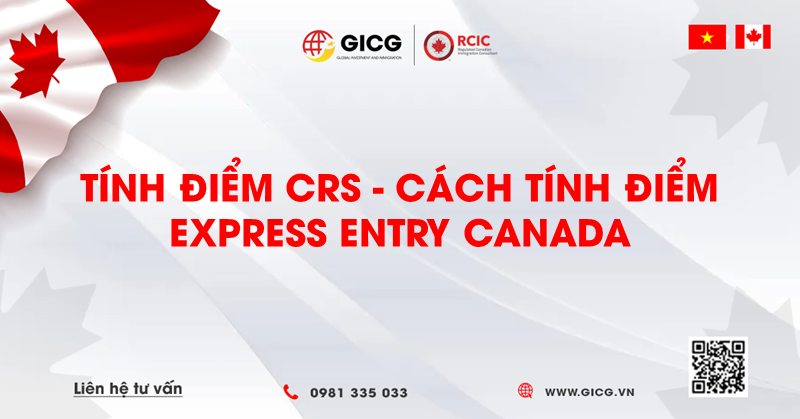 Tính điểm CRS- Cách tính điểm Express Entry Canada
