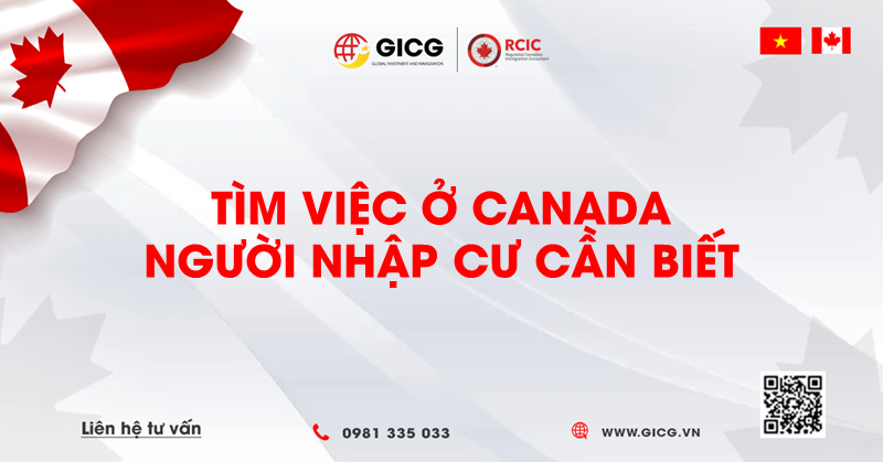 Tìm việc ở Canada người nhập cư cần biết