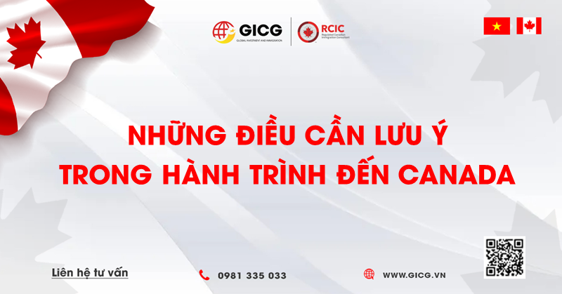 Hành trình đến Canada- những điều cần lưu ý